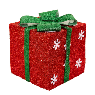 圣诞礼盒空盒装饰品礼物盒装扮创意圣诞树下摆件橱窗气氛场景布置