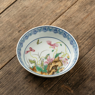 茶托养壶垫托盘杯垫隔热底座 虞美人壶承茶点盘小托盘干泡盘储水式