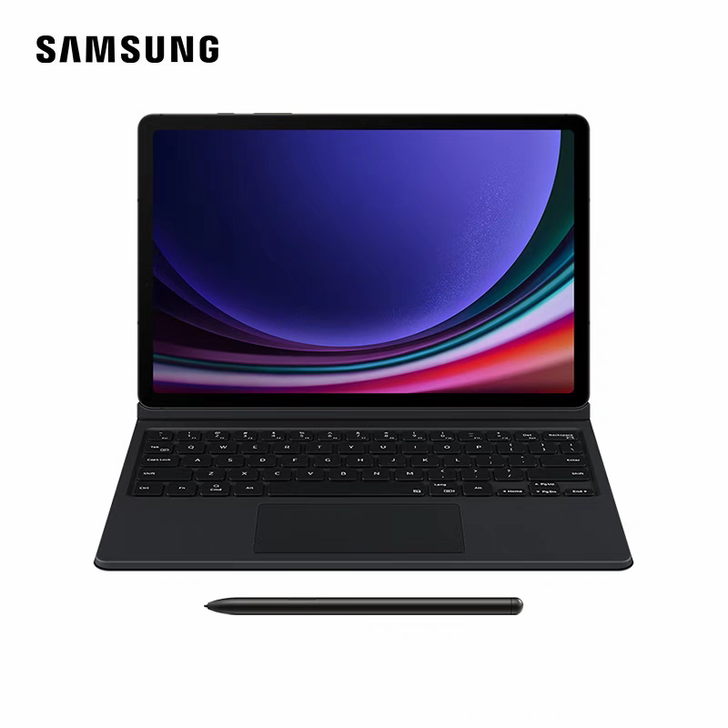 Samsung/三星S9+/S9FE平板电脑原装支架键盘皮套带触摸板原装