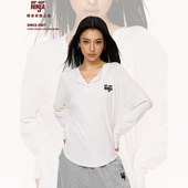 NINJA街舞嘻哈美式 宽松长袖 上衣女慵懒风跳爵士舞罩衫 HIPHOP 秋季