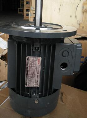 全新烤箱专用电机SHEJE长轴铝壳电机MS802-4 0.75KW 4P 轴长150/2