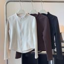 超显身材小蛮腰开衫 外套羊绒蚕丝拉链卫衣双面摇粒绒保暖打底上衣