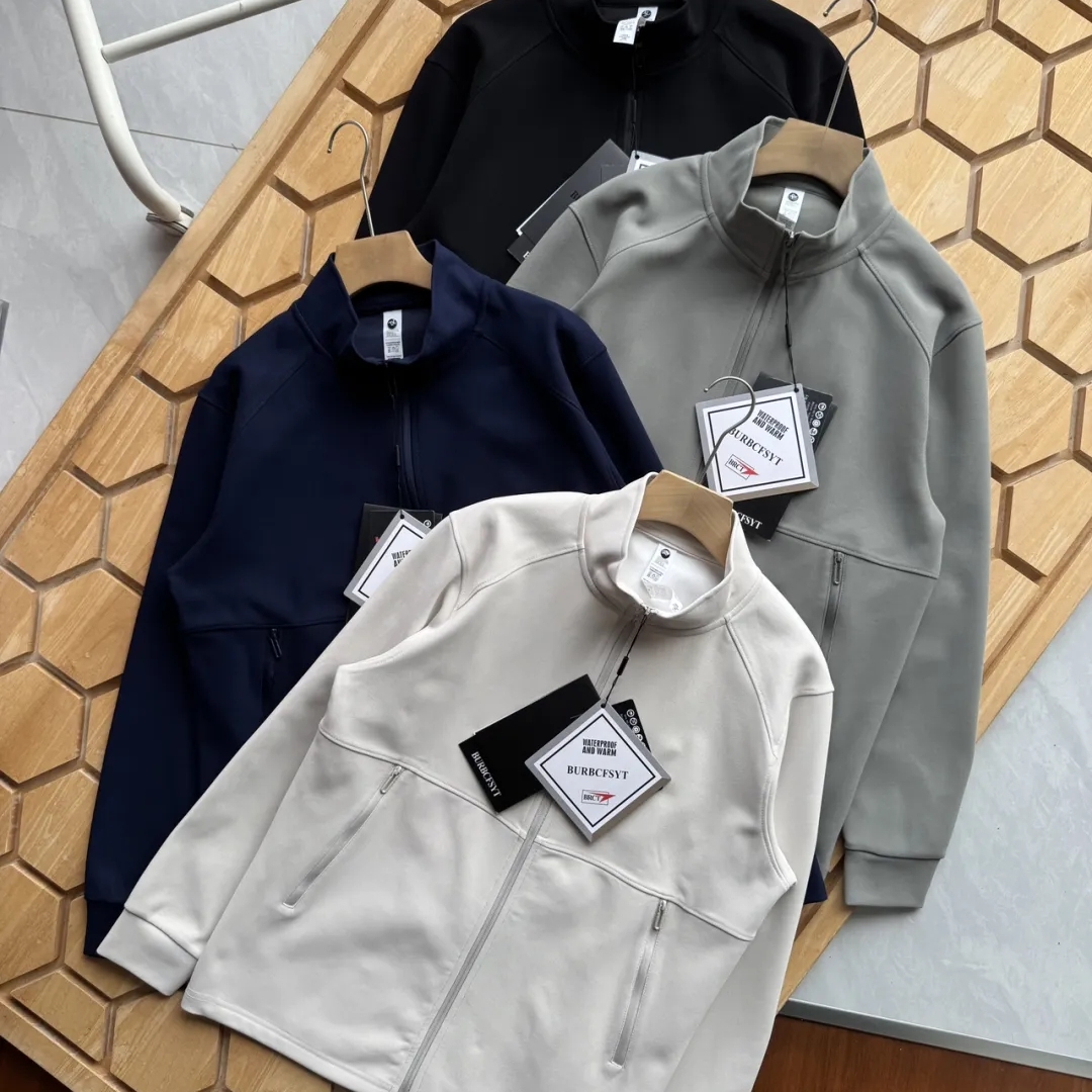 户外休闲运动立领夹克外套男