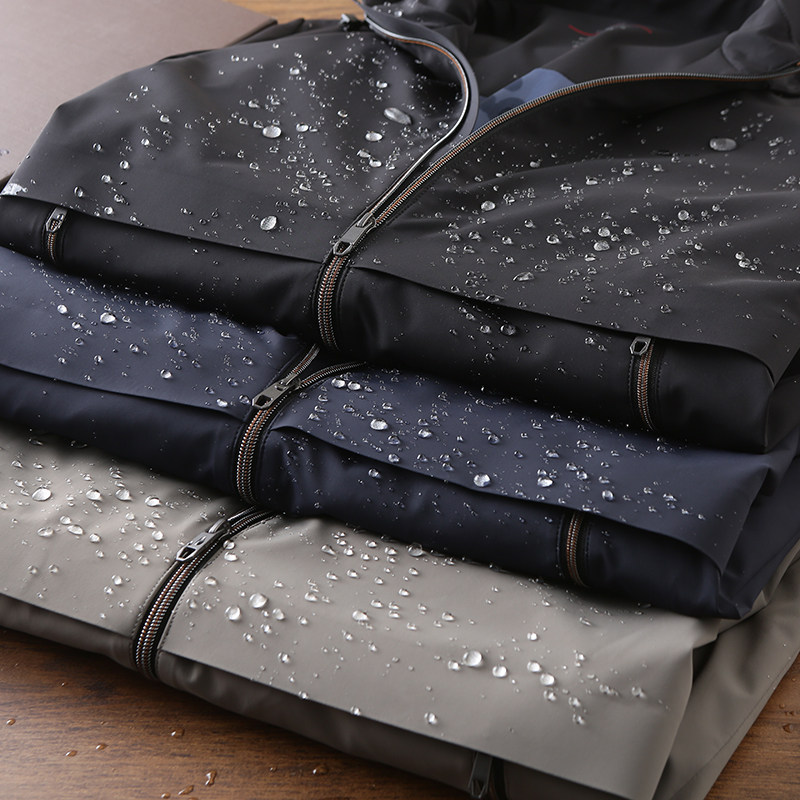 轻奢商旅夹克男休闲茄克外套