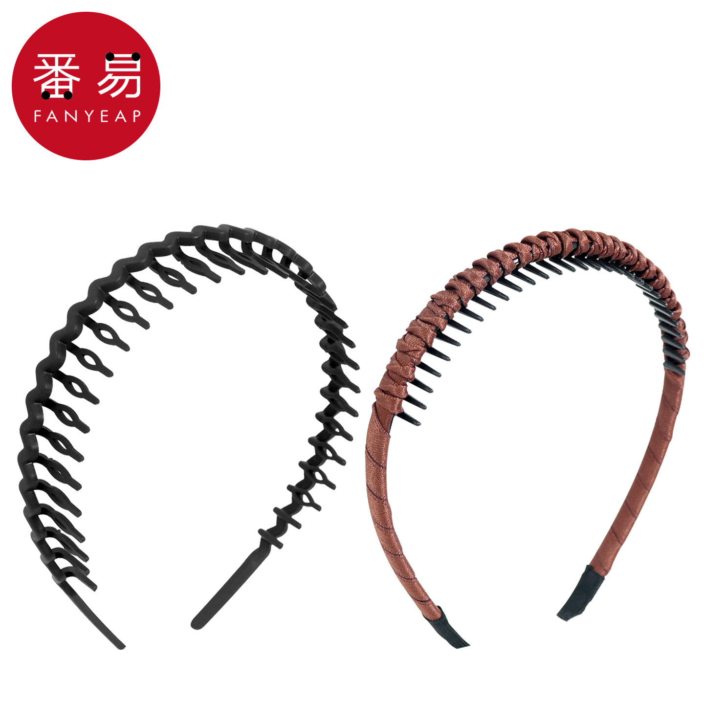 发箍/带齿B1pn008-夏天带齿洗脸头发发箍女士碎发发卡头饰压发圈