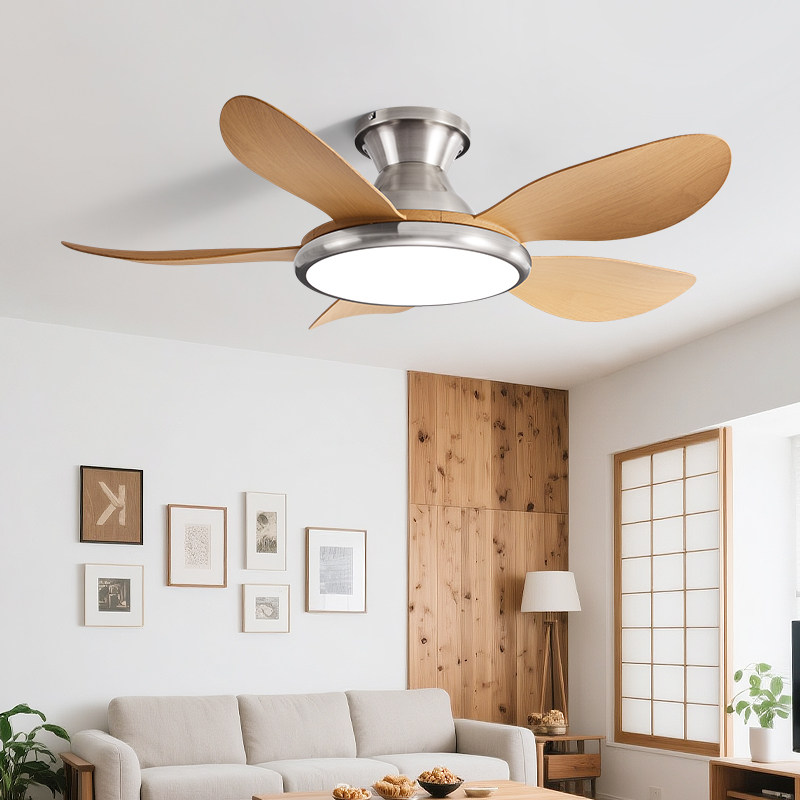 家用吸顶风扇灯2026年新款餐厅吊扇灯客厅变频大风力带电风扇吊灯