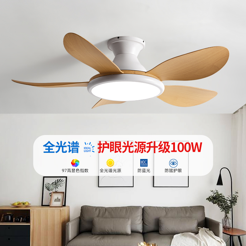 2024年新款全光谱家用吸顶风扇灯
