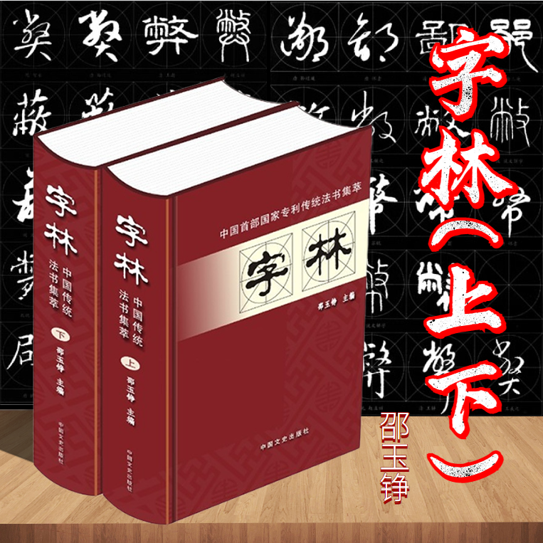 正版书籍 字林 上下 邵玉铮 中中国书法大字典 楷行草隶篆书法大全书 认字写字书法教学书法创作实用工具书 书法字帖书 书法教程书