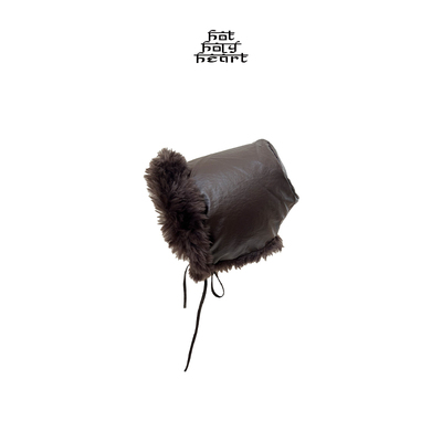 hotholyheart毛绒双面戴兜帽