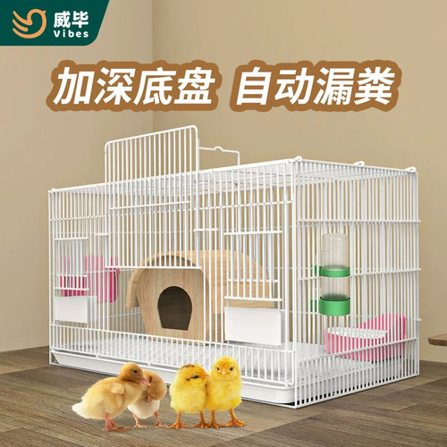 加密自动清粪鸡鸭笼子超大空间