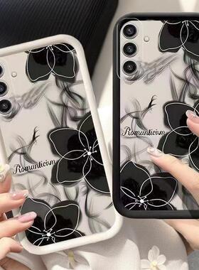 新款手机壳外贸花卉适用S26至尊手机壳GalaxyA35/新款A55元气壳ins风A16保护套