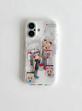 新款手机壳亚亚女孩适用vivoy200壳y52sy300proy37y31sy77y33sy78+y76s保护套