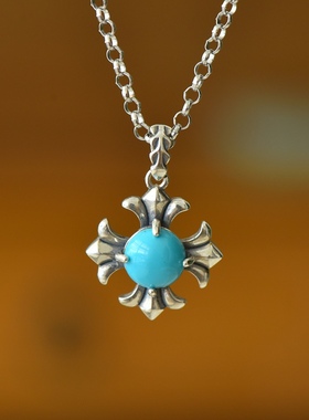 男女款S925纯银宝石镶嵌吊坠空托