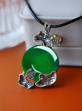 s925吊坠空托泰银女款复古