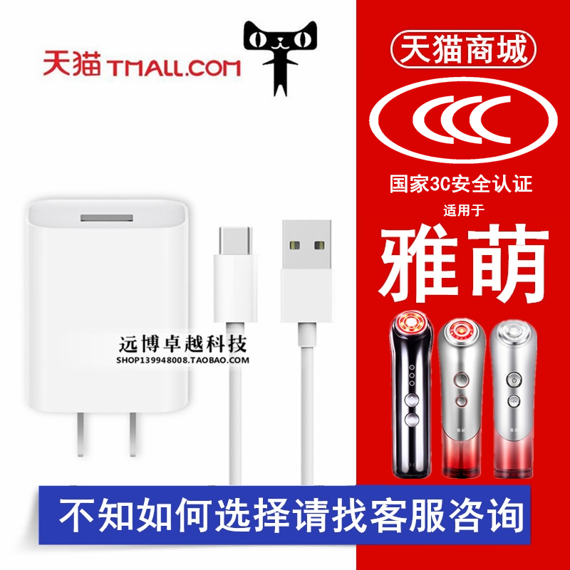 ACE雅萌美容仪3C认证充电器线