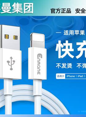 英曼适用苹果14数据线iphone充电线ipadpro快充线30W20W充电器pd快充 ipadpro手机数据线适用lightning加长线