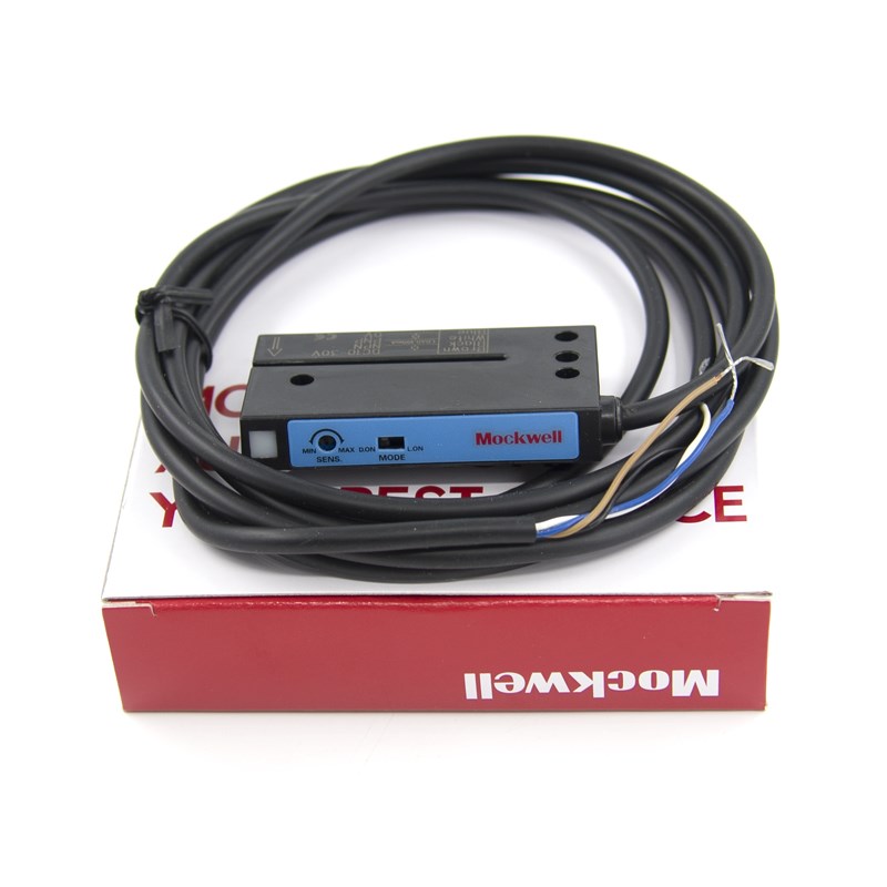 标签传感器U型槽型光电T6B-M2CS40计数回卷机不干胶跟标贴标NPN