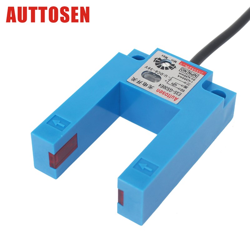 槽型光电开关E3S-GS30C1NPN常开常闭 槽宽30MM