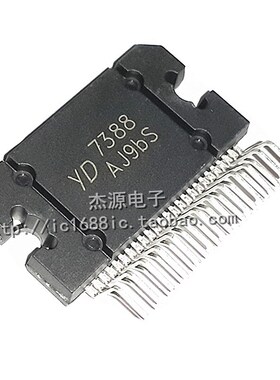 全新 YD7388 TDA7388 CD7388CZ汽K车功放块芯片集成块IC直插25脚
