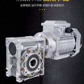 变速器齿轮箱 220V小型立式 NMRV系列涡轮蜗杆减速机带电机 380V