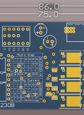 DM3230B 3A 数n字化128高细分 42/57两相步进电机驱动器 替THB712