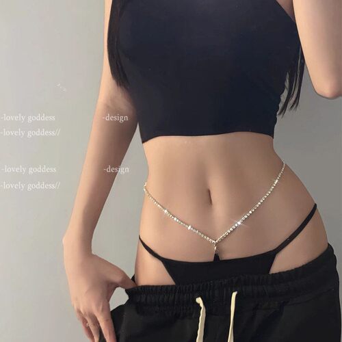 vocal！是腰精~如此御辣~双腰炼Sexy设计性感水钻内裤辣妹御姐风