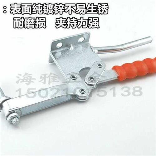 水平式快速夹具垂直式夹钳工件固定G压紧器焊接压紧机械工装夹