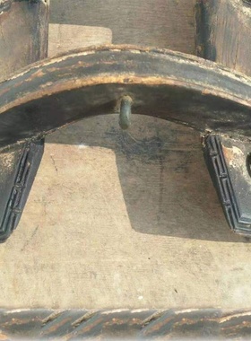 木头马鞍子摆老式老装饰影视怀旧马鞍道具收藏复古民俗件物件马具