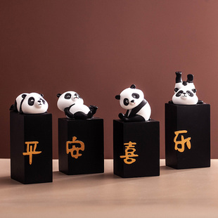 創(chuàng)意客廳擺件玄關(guān)電視酒柜入戶裝 新中式 飾喬遷新居禮品新婚送人