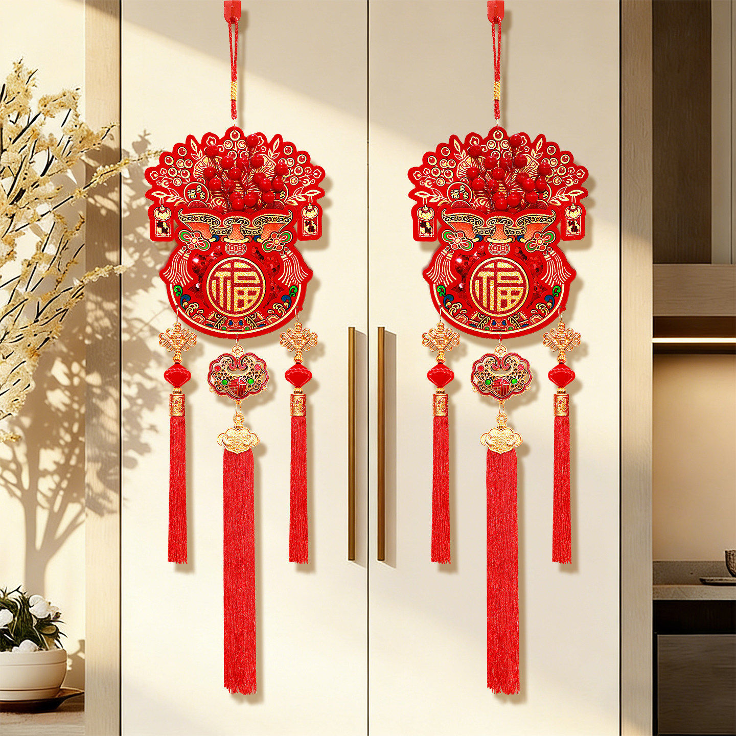 2026马年过年新年装饰挂件喜庆年味挂饰客厅福字大门春节氛围布置,节庆用品/礼品,挂饰/生肖挂饰,淘宝优惠券,粉丝福利购,淘宝优惠卷