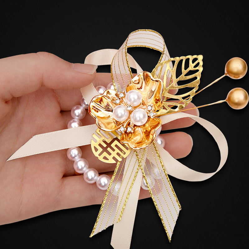 伴娘手腕花结婚用品大全