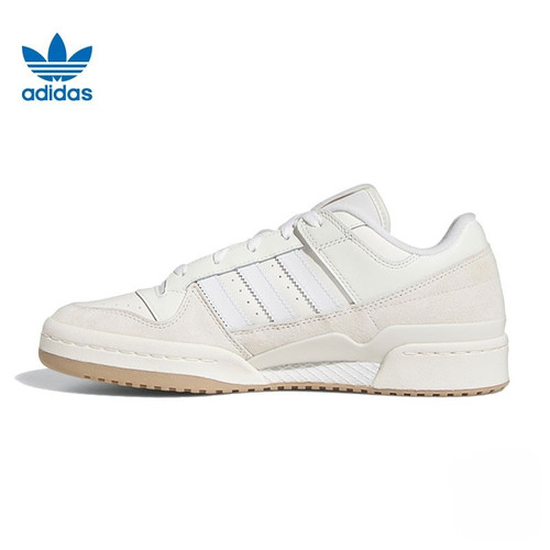 adidas阿迪达斯三叶草男款透气运动休闲鞋鞋子白男鞋板鞋ID6858