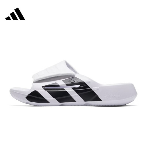 adidas男女运动休闲拖鞋JS3584