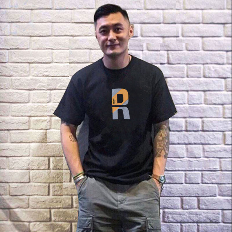 余文乐2022港风新款夏装夏季短袖T恤男圆领纯棉半袖沙滩上衣男装