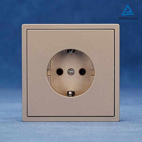 schuko socket欧标wall switch欧规PC墙壁开关ce插座16A 250V