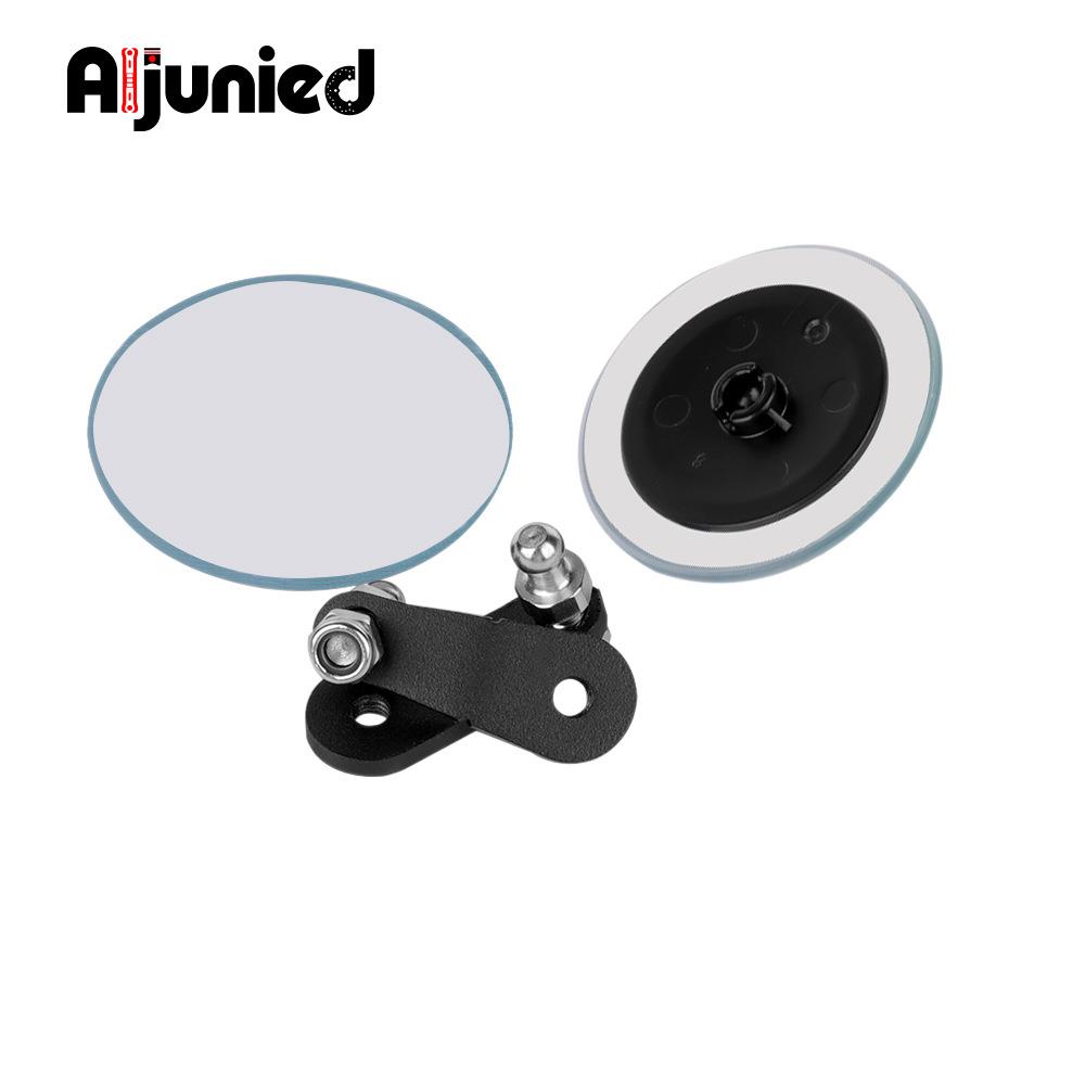 适用川崎ZX25R ZX4R Ninja400摩托车用品车把小圆镜装饰手把镜子