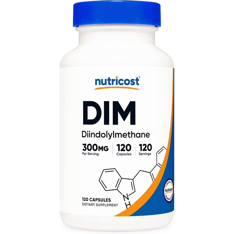 现货美国Nutricost DIM 二吲哚甲烷 BioPerine300mg120粒含胡椒素