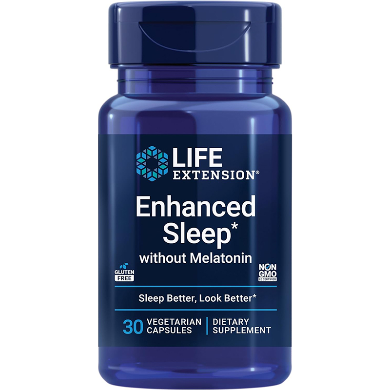 现货Life Extension深度健康睡眠配方Enhanced Sleep不含褪黑素