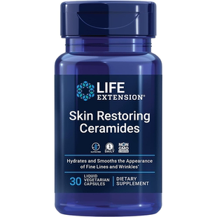 现货Life Extension Skin Restoring Ceramides皮肤修复神经酰胺