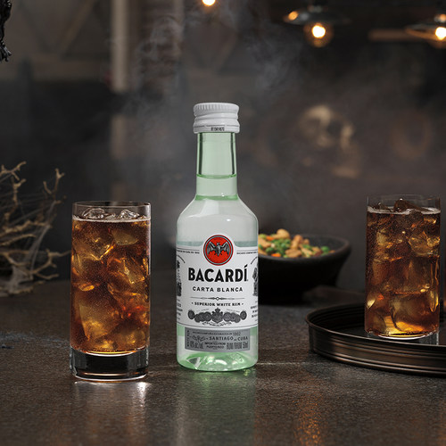 【国际大牌】百加得朗姆酒金酒伏特加威士忌小酒伴便利店露营调酒