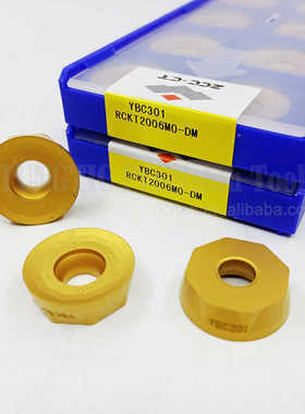 正品正宗株洲R10圆形数控刀片圆圈耐用RCKT2006MO-DR YBC301