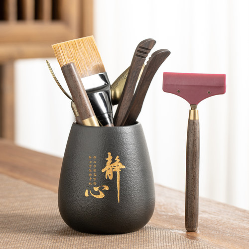 泡茶工具茶道六君子套装茶具配件用品大全高档茶台水刮茶剪刀茶夹