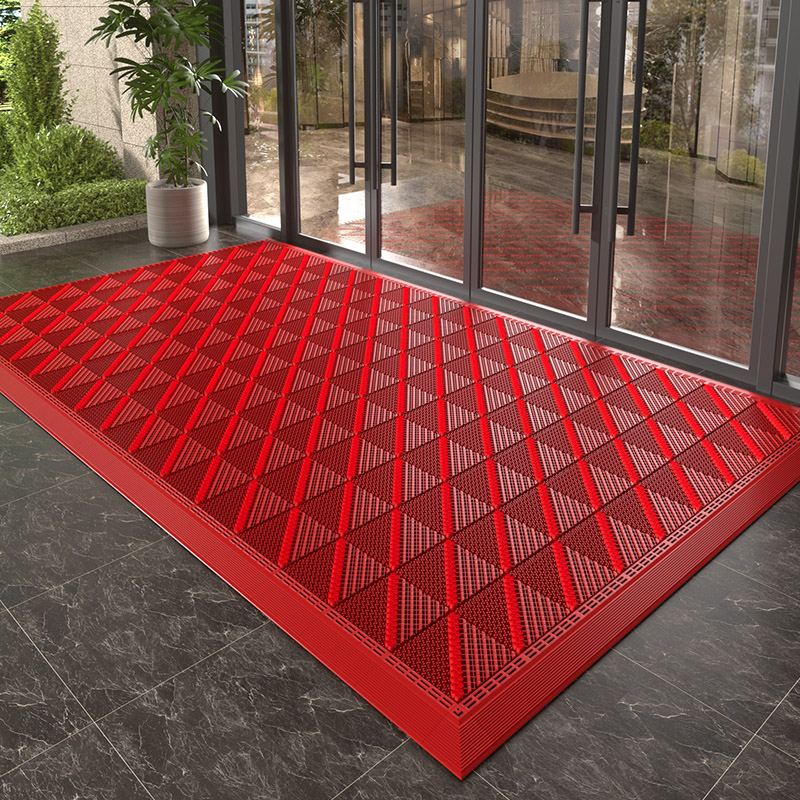 商用可拼接地垫户外防滑地毯
