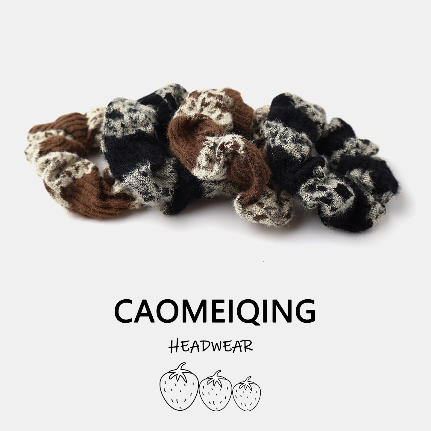 大肠复古高级感法式布艺粗花呢条纹发圈质感温柔头绳发绳发饰,饰品/流行首饰/时尚饰品新,发饰,淘宝优惠券,粉丝福利购,淘宝优惠卷