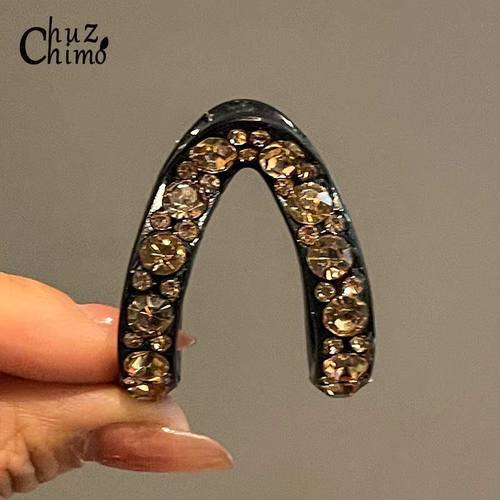 高级感V形抓夹后脑勺发夹