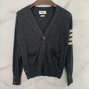 五扣轻薄羊毛版 BACK 本 TB开衫 非羊绒 补货 针织毛衣 TAYLOR