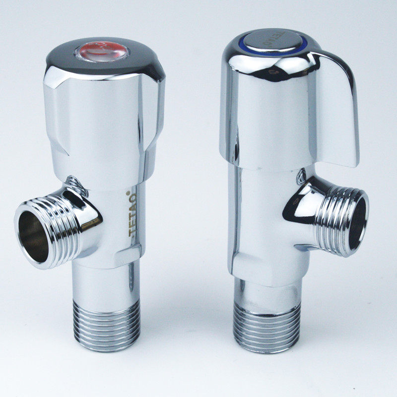特陶角阀八字阀三角阀全铜正品28965纯铜热水器快开阀门防腐不断