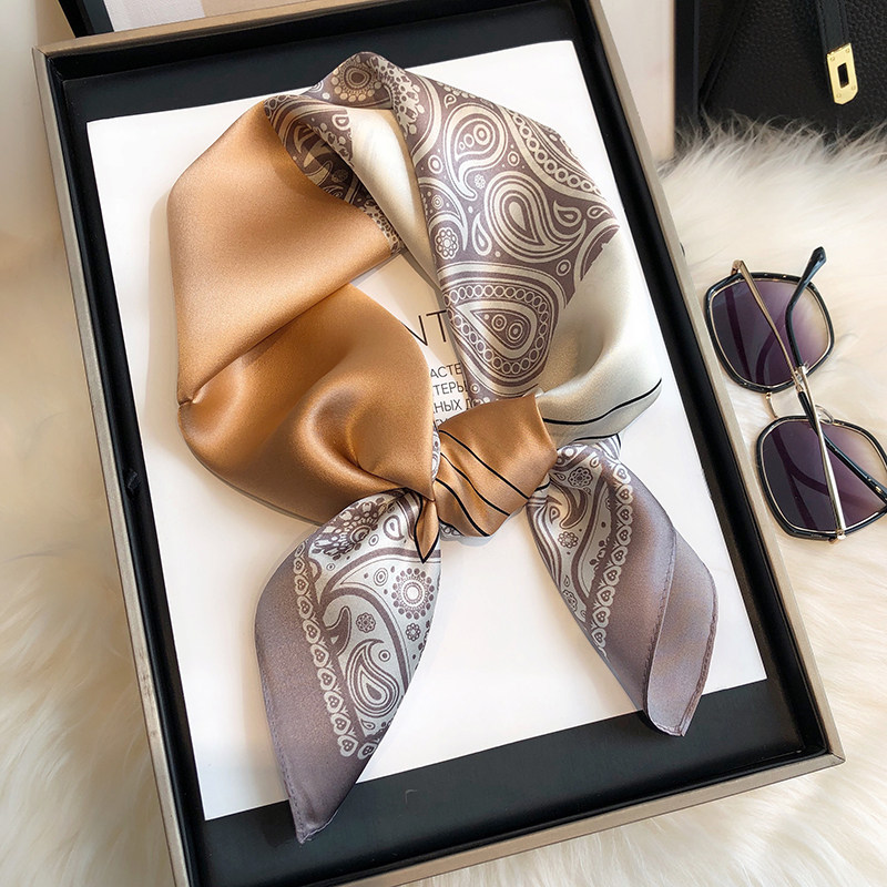 桔粉色真丝丝巾高级感中方巾百搭秋冬100%桑蚕丝送礼领巾2025新款,服饰配件/皮带/帽子/围巾,围巾/丝巾/披肩,淘宝优惠券,粉丝福利购,淘宝优惠卷