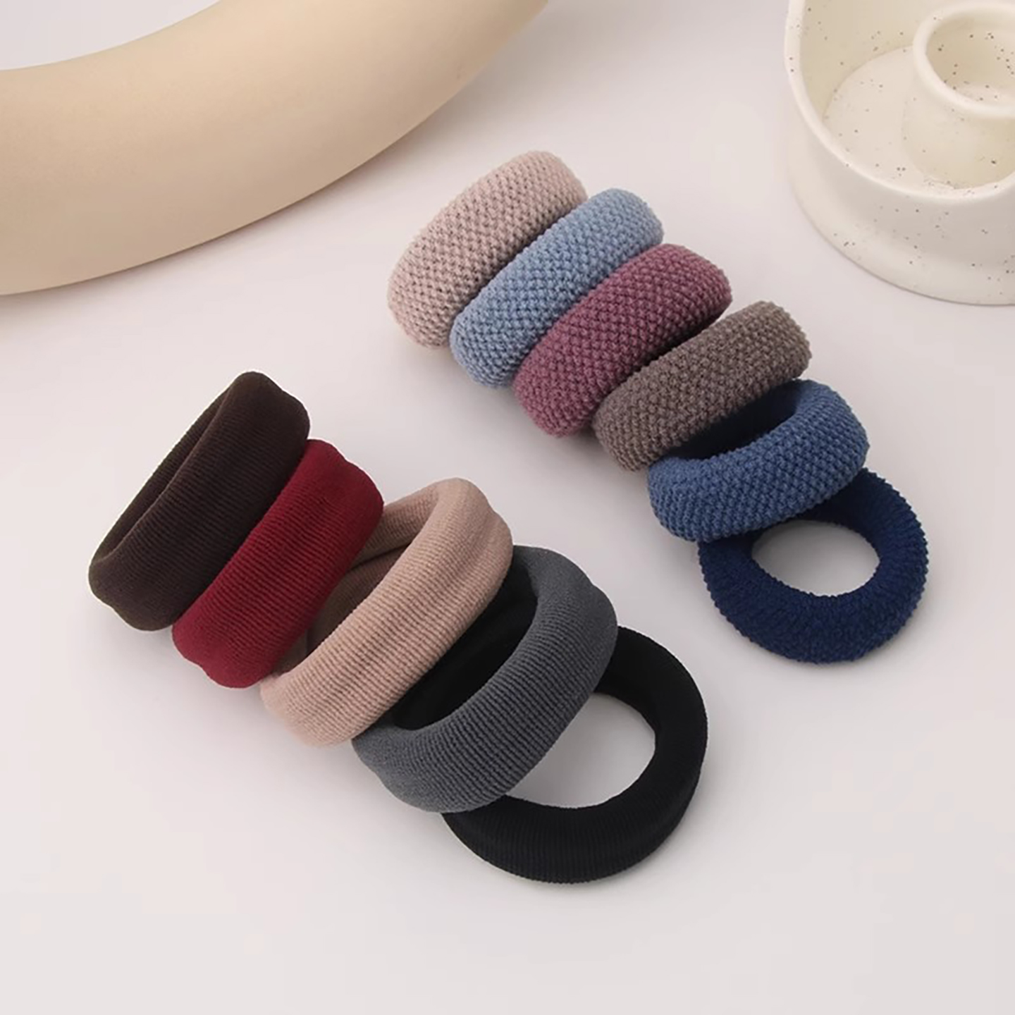 加粗加宽高马尾橡皮筋