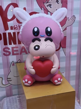 蜡笔小新星之卡比公仔摆件客厅装饰软装搭配玩具周边手办2025新款